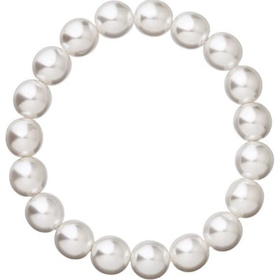 Evolution Group Elegantný perlový náramok 56010.1 white