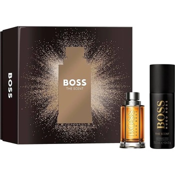 HUGO BOSS The Scent Подаръчен комплект, Тоалетна вода 50ml + Дезодорант 150ml, мъже