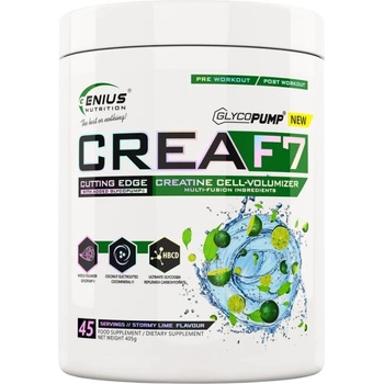GENIUS NUTRITION Crea F7 [405 грама] Лайм