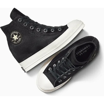 Converse Високи кецове Converse Chuck 70 Pony Hair в черно A12561C (A12561C)