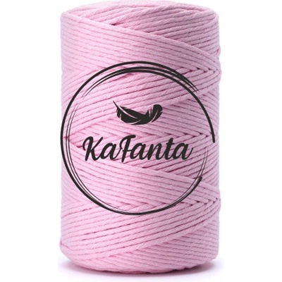 Macrame priadza KaFanta PREMIUM 3mm/100m - baby pink