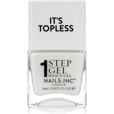 Nails Inc. Nails Inc. It’s Topless 1 Step Gel Nail Polish 14 ml нюанс Emma