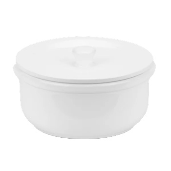 Image 1 of HORECANO HORECANO-Керамично гювече Ø14xh6.6cm - 600ml БЯЛО (HC-05152) (0105152)