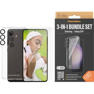 Panzer Комплект PanzerGlass Samsung Galaxy S24 Plus UWF Bundle (Screen Protector + D3O HardCase + Hoops)