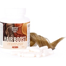 KetoDiet Hair Boost L-metionín & D-biotín 90 kapsúl