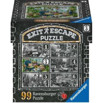 Ravensburger Пъзел-загадка Ravensburger от 99 части - В зимната градина (16879)
