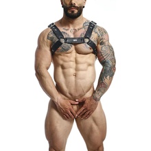 DNGEON Cross Chain Harness Black
