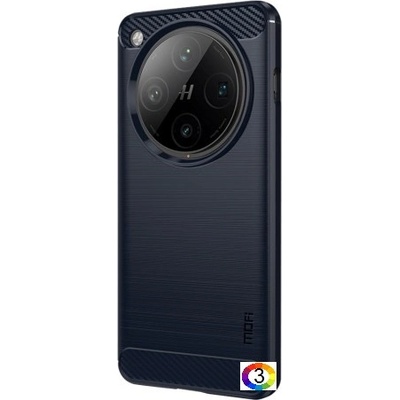 OPPO Find X8 Pro 5G Удароустойчив MOFI Carbon Fiber Калъф и Протектор