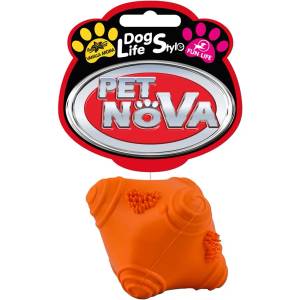 PET NOVA Crazzy Ball - оранжева 5 см