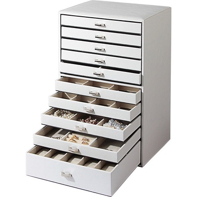 Amparo Miranda šperkovnice Carolina bílá