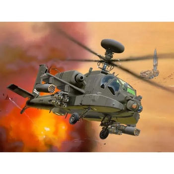Image 1 of Revell Сглобяем модел Военен хеликоптер AH-64D Longbow Apache на Revell