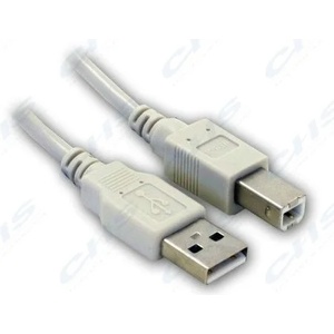 Wiretek usb кабел a-b, 3 м, мъжки/мъжки wu4ae-3 (wu4ae-3)