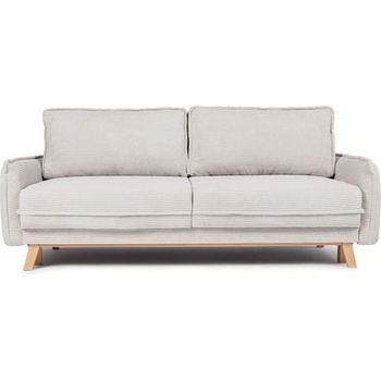 Bonami Бежов велурен разтегателен диван 218 cm Tori - Bonami Selection (TORI3SEATERPOSO100)