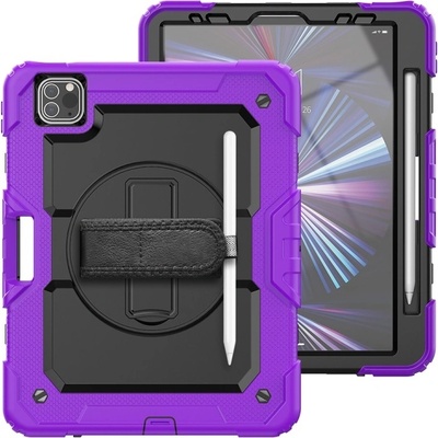 Vsetkonamobil 77885 SOLID 360 Odolný obal pre Apple iPad Air 11 2025 / Air 11 2024 fialový
