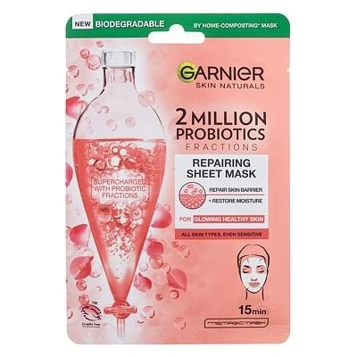 GARNIER Skin Naturals regeneračná textilná maska s probiotickými frakciami 22 g