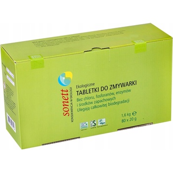 Sonett Tablety do umývačky riadu ekologické 80 ks