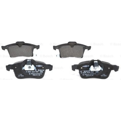 BOSCH Sada brzdových platničiek kotúčovej brzdy 0986424707