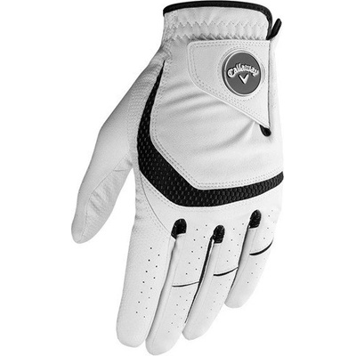 Callaway Mens Golf Glove Syntech 25 - bílá Pravá ML