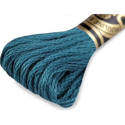 Vyšívací příze DMC Mouliné Spécial Cotton Varianta: 3808 modrá marocká, Balení: 1 ks