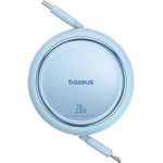 Baseus iPhone 14 Plus / 14 Pro Max / 14 Pro BASEUS FREE2PULL кабел за данни Type-C - Lightning, 100 см, СВЕТЛОСИНЬО P10364501311-00 (P10364501311-00)
