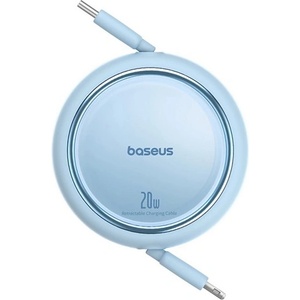 Baseus iPhone 14 Plus / 14 Pro Max / 14 Pro BASEUS FREE2PULL кабел за данни Type-C - Lightning, 100 см, СВЕТЛОСИНЬО P10364501311-00 (P10364501311-00)