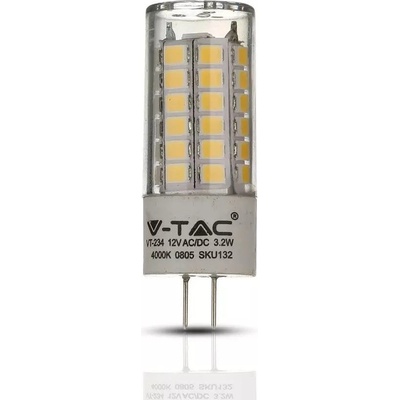V-TAC Profesionálna mini LED žiarovka G4 3,2W so SAMSUNG čipmi, Studená biela 6000 6500K