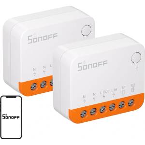 SONOFF Смарт ключ Sonoff MINIR4 Wi-Fi (2 бр. ) (MINIR4 2PACK)