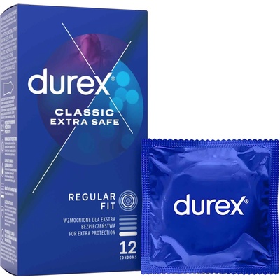 Durex Classic Extra Safe 12 ks