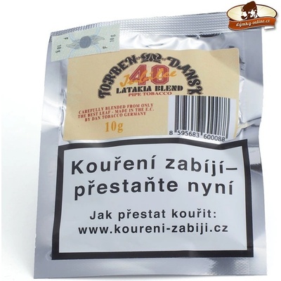 Torben Dansk Dýmkový tabák 40 jubille Latakia Blend 10g