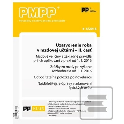Personálny a mzdový poradca podnikateľa 4,5-2016