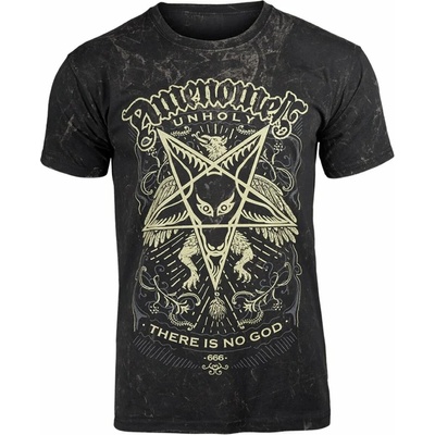 AMENOMEN Мъжка тениска amenomen - unholy - omen149km_allbrown