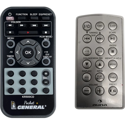 GENERAL Auna 10031894, 10031880, kr-400 - дистанционно управление дубликат (10031894, 10031880, kr-400)