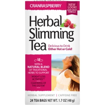 21st Century Herbal Slimming Tea - CranRaspberry [24 Пакета]