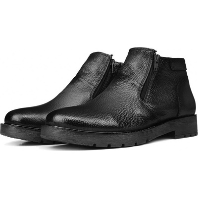 Ducavelli Мъжки боти от естествена кожа - Черни #316887 (316887_Черно)