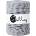 Bobbiny 3PLY Macramé Rope 5 mm 100 m Silver юта (TX-E021)