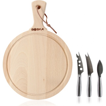 Boska Дъска за сервиране на сирена Amigo с 3 ножа (358204)
