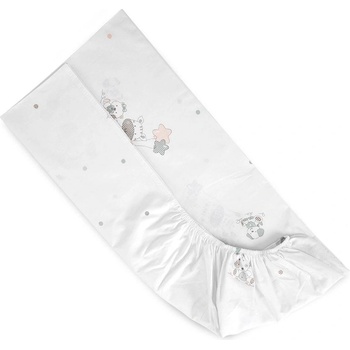 Lorelli ЧАРШАФ С ЛАСТИК 70/140+15см ЖИРАФЧЕ (3800166126050)