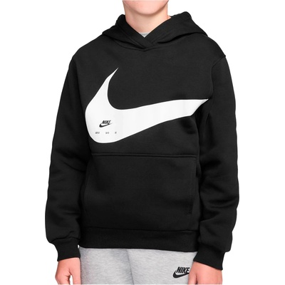 Nike Детска тениска Nike Kid's NSW Club BRND NRG Top Running shirt - Black / White - размер XL (704-6160-0115)