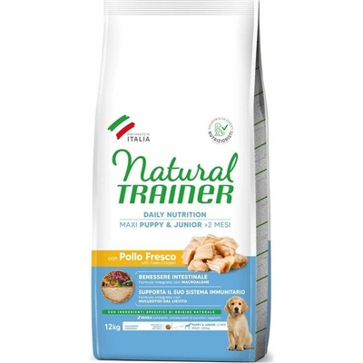 Trainer Natural Maxi Puppy & Junior Chicken 12 kg