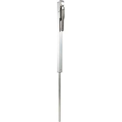 LOCINOX SUBY ZILV - skrytá mechanická zástrč pro křídlové brány, pr. 20 mm, stříbrná SUBY_ZILV