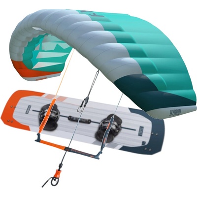 FLYSURFER Hybrid2 + Stage2 kiteboard + bar 3m
