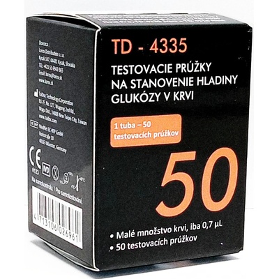 Next TD - 4335 Testovací proužky 50 ks – Hledejceny.cz