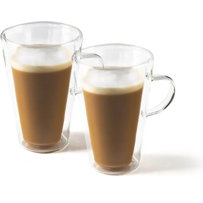Luigi Ferrero 2 бр двустенни чаши по 370 мл за кафе и чай Luigi Ferrero от серия Coffeina (1005198)