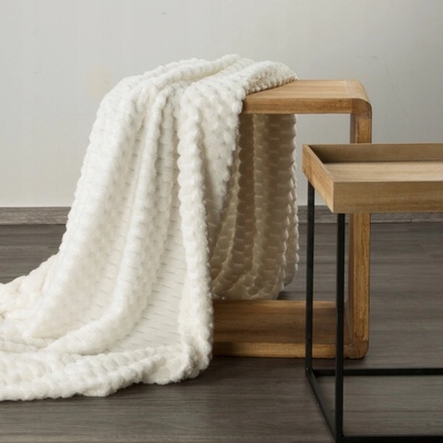 Eurofirany polyester biela Deka 170x210