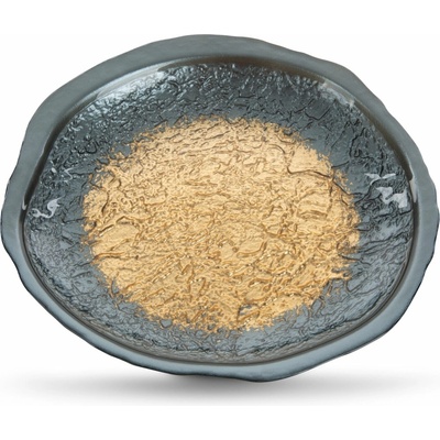 EUROFIRANY DEKORAČNÍ SKLENĚNÝ TALÍŘ ABI 01 FI 22 x 2 cm OCEL