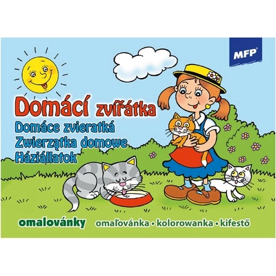 Omaľovánky MFP Domáce zvieratká/
