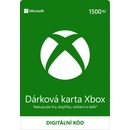 Microsoft Xbox Live dárková karta 1500 Kč