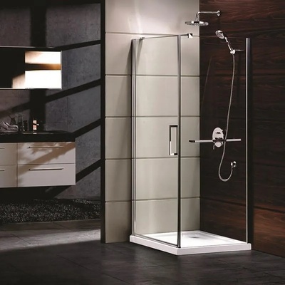 Inter Ceramic Душ кабина icl 157 90 l new, 90х90х200см, 8мм (157 90 l new)