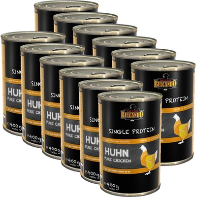 BELCANDO Single Protein - Пиле, 12 x 400г
