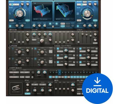 Waves Codex Wavetable Synth